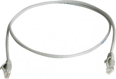 TELEGARTNER RJ45 r&eacute;seau c&acirc;ble de raccordement CAT 6 U/UTP 10 m gris Flammwidrig, Halogenfrei Teleg&auml;rtner