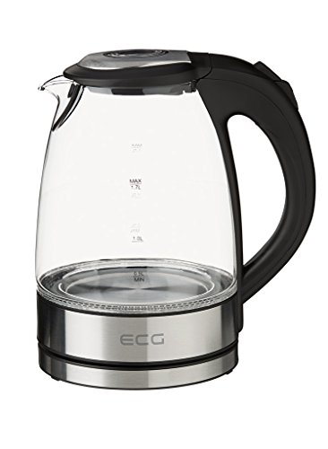 ECG RK1776 - Bouilloire &eacute;lectrique 1,7 l inox et verre