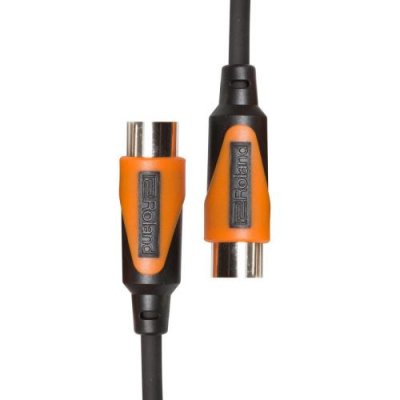 ROLAND RMIDI-B20 C&acirc;ble Midi Gamme Black , 6 m , Noir