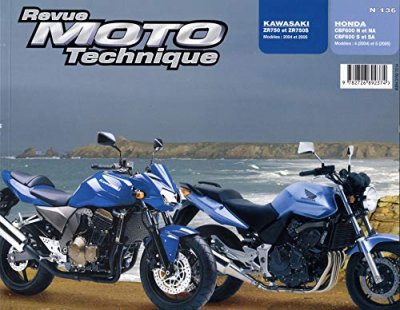 RMT 136.1 HONDA CBF600 (2004 &agrave; 2006) et KAWASAKI ZR750 (2004 &agrave; 2005)