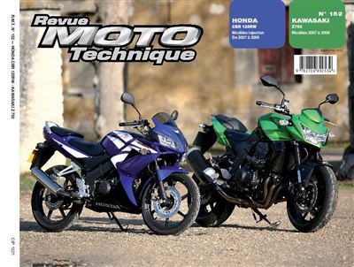 EDS TECHNIQUES POUR L AUTOMOBILE ET L INDUSTRIE Rmt 152.1 Kawazaki Z750 07+09+honda Cbr125r 2007->09