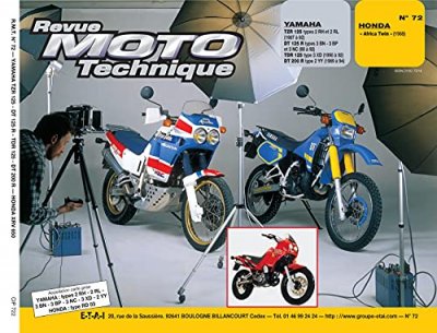 [EDITIONS TECHNIQUES POUR L AUTOMOBILE ET L INDUSTRIE] Rmt 72.2 Yamaha 125 Tzr-dt 200 R/honda Xrv 650 Twin