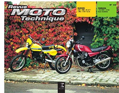 [EDITIONS TECHNIQUES POUR L AUTOMOBILE ET L INDUSTRIE] RMT Revue Moto Technique 43.1 SUZUKI 125 RM - PE 175 et YAMAHA XJ 650