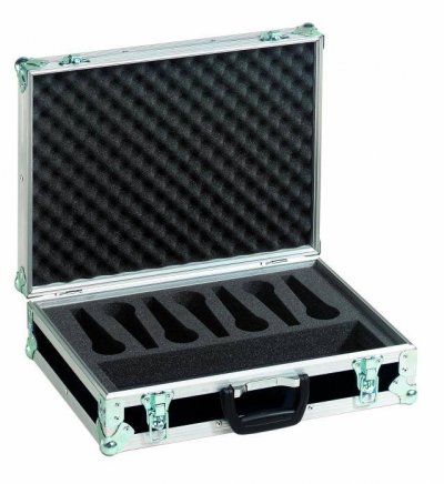 ROADINGER  Flightcase for 7 Microphones