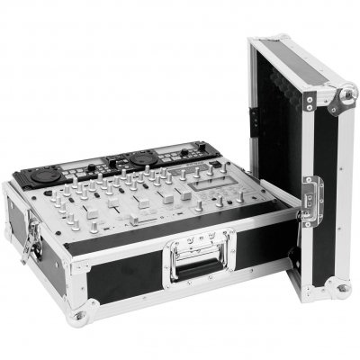 ROADINGER  Mallette de mixage Pro MCV-19, variable, bk 8U - Racks