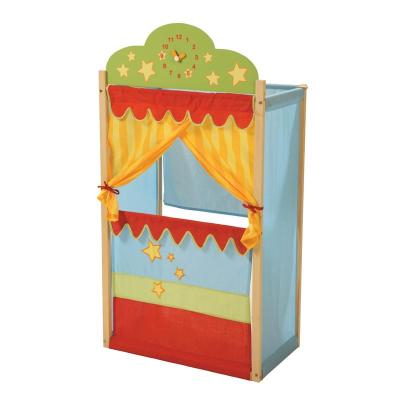 GENERIQUE Roba 7102 Th&eacute;&acirc;tre &agrave; marionnettes en bois et tissus.