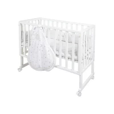 ROBA  Berceau Cododo ""safe asleep&reg;"" 3 en 1 + &Eacute;quipement ""Sternenzauber"" - Blanc