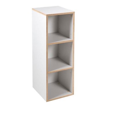 ROBA  &Eacute;tag&egrave;re pour Chambre de B&eacute;b&eacute; Caro - Cube de Rangement &agrave; 3 Cases - Gris clair gris