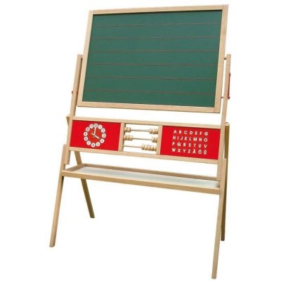 ROBA  Grand Tableau Enfant &agrave; Double Face Magn&eacute;tique et Craie