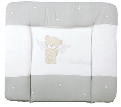 ROBA  Matelas &agrave; Langer Doux sans Phtalates ""Heartbreaker"" 85x75 cm - Rev&ecirc;tu de PU