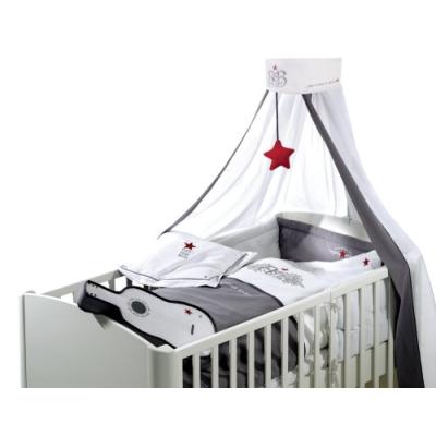 GENERIQUE ROBA Parure de lit B&eacute;b&eacute; ""Rock Star Baby 1"" Coton - Housse de Couette 100x135 cm + Taie 40x60 cm