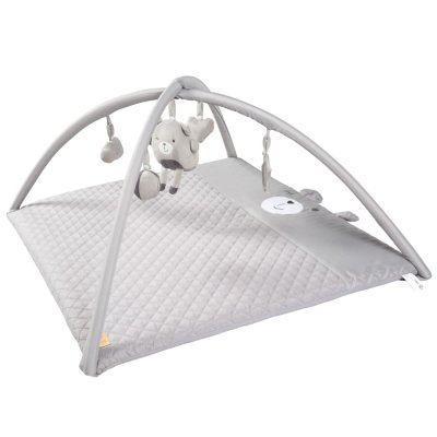 ROBA  Tapis d'&Eacute;veil "" Style"" avec Arches &agrave; 5 Jouets - 85x75 cm - Gris argent&eacute;