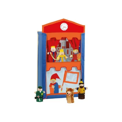 ROBA  Th&eacute;&acirc;tre de marionnettes avec jeu de marionnettes