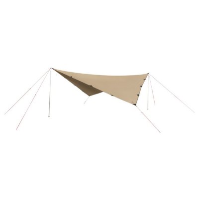ROBENS  Tarp 4&nbsp;x 4&nbsp;m Voile d'ombrage Beige 4&nbsp;x 4&nbsp;m