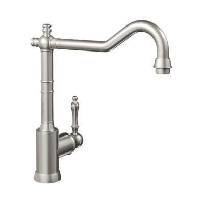 Robinet cuisine Avia 2.0, acier massif, Sans nettoyant