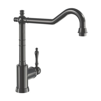 VILLEROY & BOCH Robinet cuisine Avia 2.0, anthracite, Sans nettoyant