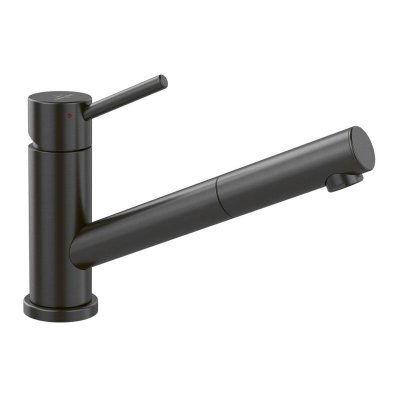 VILLEROY & BOCH Robinet cuisine Como Shower, anthracite, Sans nettoyant