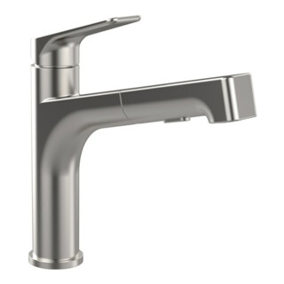 VILLEROY & BOCH Robinet cuisine Junis Sky Shower, acier massif, Sans nettoyant