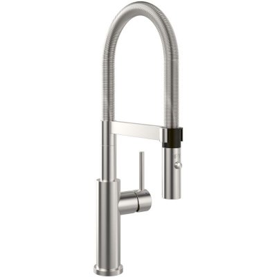 VILLEROY & BOCH Robinet cuisine Steel expert 2.0, acier massif, Sans nettoyant