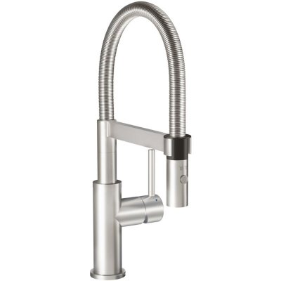 VILLEROY & BOCH Robinet cuisine Steel expert compact, acier massif, Sans nettoyant