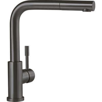 VILLEROY & BOCH Robinet cuisine Steel Shower, anthracite, Sans nettoyant