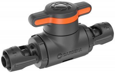 GARDENA Robinet d'arret 1/2 13mm - Connexion &laquo;Quick & Easy&raquo; - 13207-20