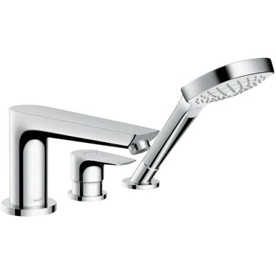 HANSGROHE Robinet de baignoire 3 trous avec pommeau de douche Sexubox Talis E 