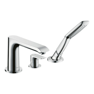 HANSGROHE Robinet de baignoire 3 trous Metris 