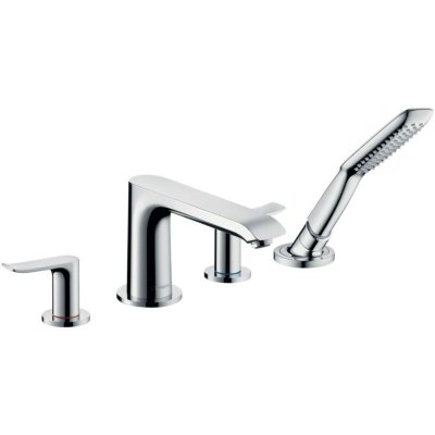 HANSGROHE Robinet de baignoire 4 trous Metris 