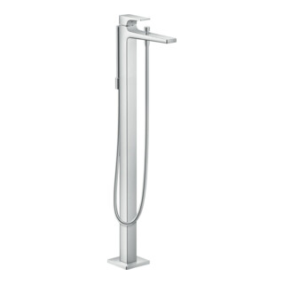 HANSGROHE Robinet de baignoire &icirc;lot avec levier plat Metropol 