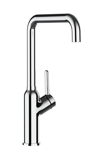 VIZIO CUCINA Robinet de Cuisine Mitigeur chrome bec n pivotant 360 design moderne Vizio