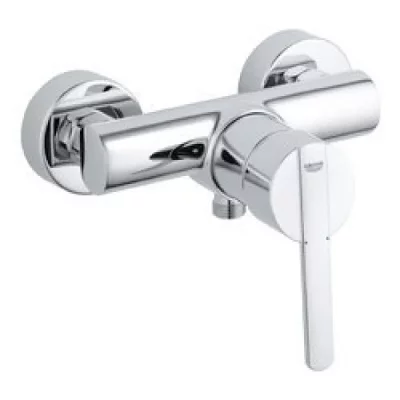 GROHE Robinet de douche design  Mitigeur mural en laiton chrom&eacute; Feel