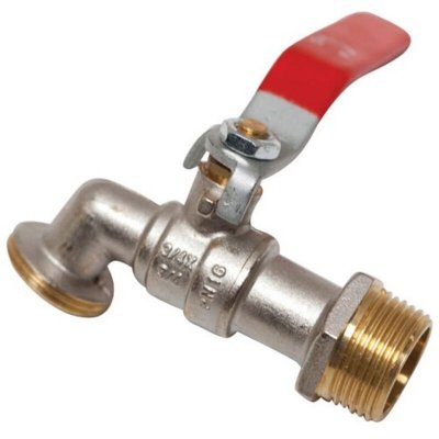 BOUTTE Robinet de puisage 1/4 tour - entr&eacute;e 20x27 - sortie 26x34