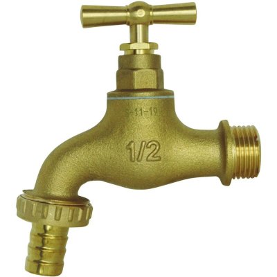 SOMATHERM Robinet de puisage &agrave; potence brut - M&acirc;le 1/2"" - Raccord au nez 3/4