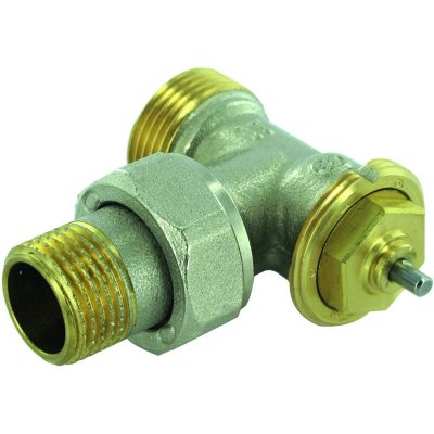 COMAP Robinet de radiateur &eacute;querre thermostatique - M 3/8' - Senso - 