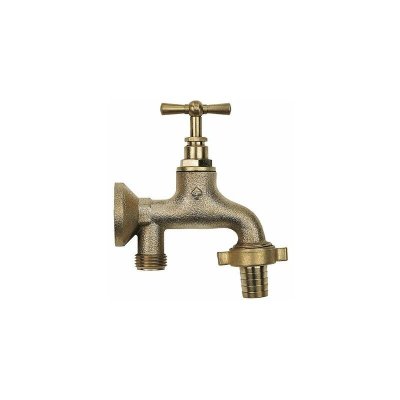 ECOLANDS Robinet en applique - M 1/2 - M 3/4 - Laiton bross&eacute; - Watts industrie
