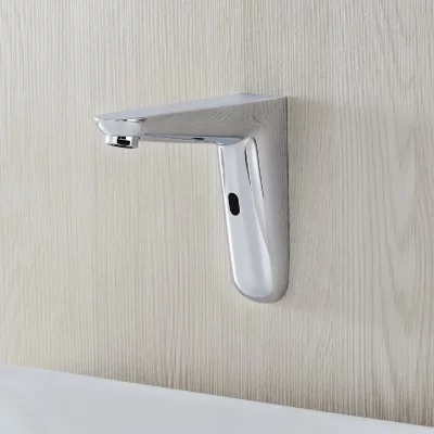 GROHE Robinet infrarouge Mural Lavabo Euroeco Cosmopolitan E Chrom&eacute;  36274000