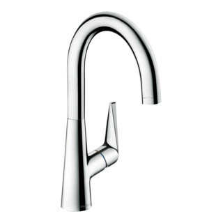 HANSGROHE Robinet mitigeur de cuisine avec 1 jet acier 