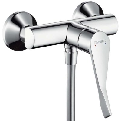 HANSGROHE Robinet mitigeur de douche avec poign&eacute;e extra-large Focus 