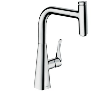 HANSGROHE Robinet mitigeur pour cuisine avec bec extractible et 1 jet 