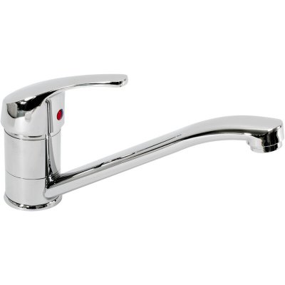 PRO ET DISCOUNT Robinet mitigeur pour evier de cuisine a bec mobile en laiton chrome