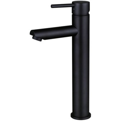 KROOS&REG; Robinet mitigeur sur&eacute;lev&eacute; noir salle de bain