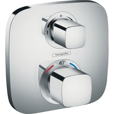 HANSGROHE Robinet thermostatique pour 2 fonctions chrome Ecostat E 