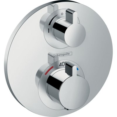 HANSGROHE Robinet thermostatique pour 2 fonctions chrome Ecostat S 