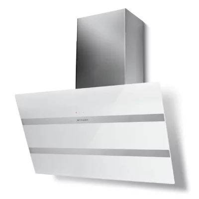 FABER Roblin Hotte STEELMAX 800 Blanc/INOX
