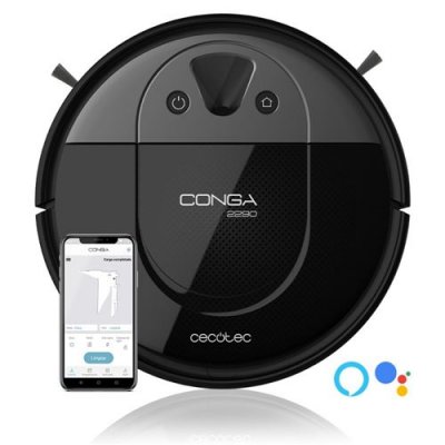 CECOTEC Robot aspirateur et fraises Conga 2290 Panoramic 