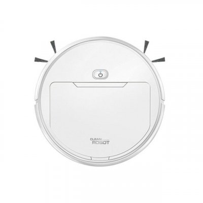 YONIS Robot Aspirateur Intelligent Multifonction 3 En 1 Recharge Automatique Nettoyage Sec Humide Blanc