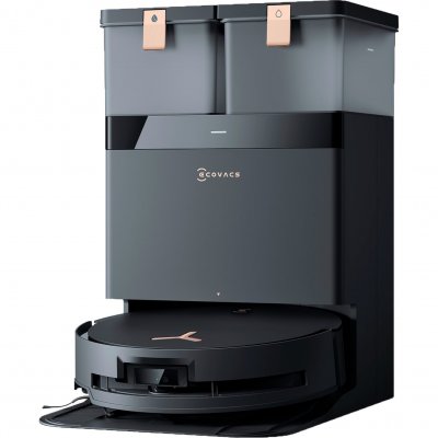 ECOVACS Robot Aspirateur Laveur Deebot X8 Pro Omni Black EU 