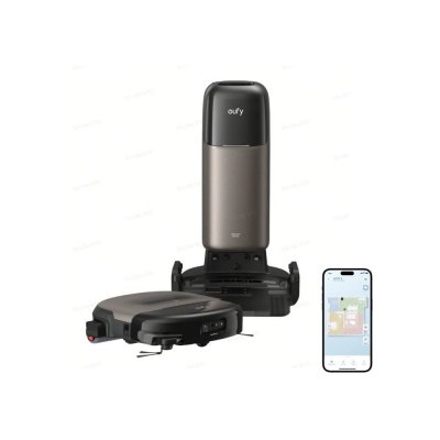 EUFY Robot Aspirateur Laveur  Omni S2 T2081 Noir Uniclean 2.0 12 En 1 30000 Pa