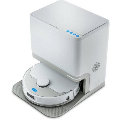 MEDION Robot aspirateur laveur MD 12039 X55 SW+ 10 000 Pa, laser, station 3-en-1